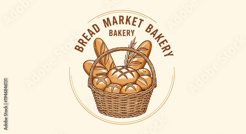 Brown bread in a basket.