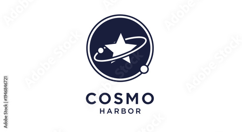 Cosmo Harbor logo with star.