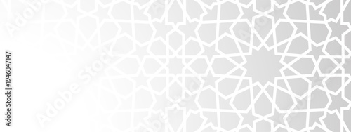 Islam ramadan overlay with pattern islamic shadow and adha muslim cover. Line decoration paper with background design culture and star eid arabesque. Arab ornament islam with geometric gray.