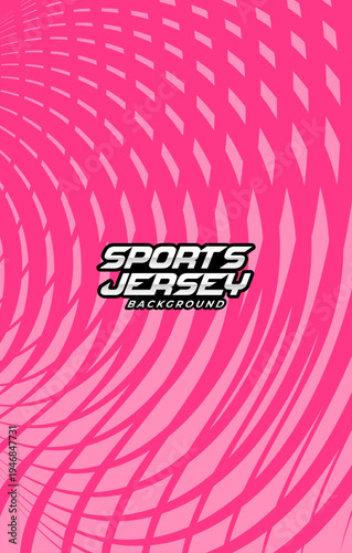 Pink pattern sports jersey backgound