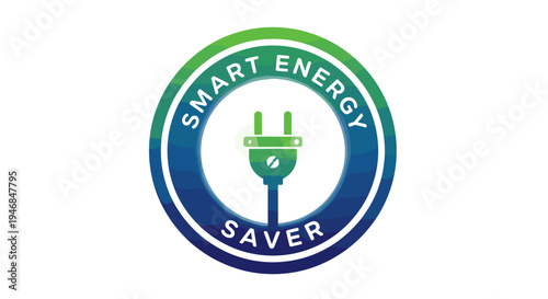 Electric plug with green saver.