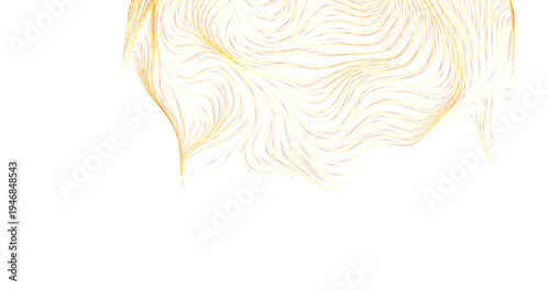 Abstract design of flowing ...