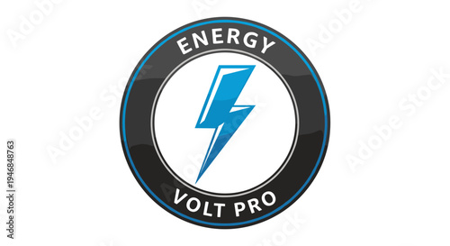 Energy Volt Pro Lightning Bolt Logo.