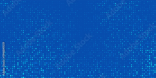 Modern dotted blue Tech Finance Fintech Background Abstract Pixel Pattern. Abstract Business Tech Science abstract simple
