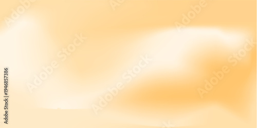 Beige gradient background. Light beige texture gradation. Neutral color backdrop. Creamy brown elegant abstract bg. Soft pearl vector backdrop. Delicate pale wallpaper. For card, banner