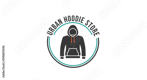 Hoodie store logo with hoodie 1.