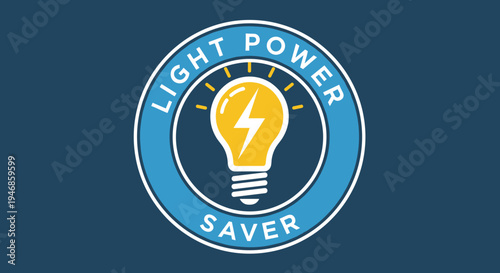 Light Bulb Energy Saving Concept Icon 1.