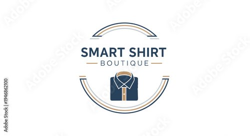Smart shirt boutique logo design.