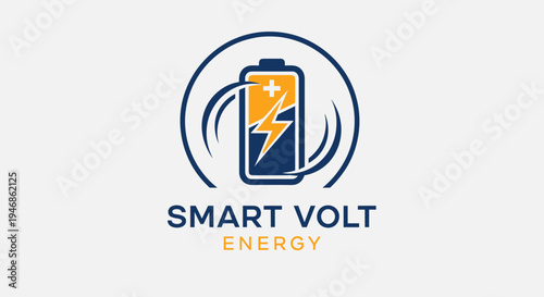 Smart Volt Energy Battery Logo 1.