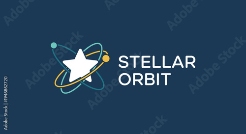 Stellar Orbit Logo Design Concept.
