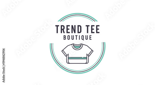 T shirt design for boutique store.