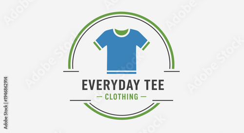 T shirt logo design clothing brand.