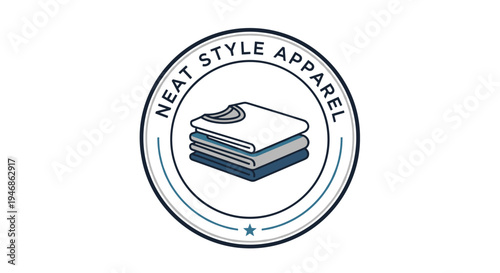 T shirts stacked in a bundle.