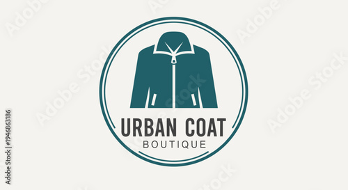 Urban Coat Boutique Fashion Logo Design.