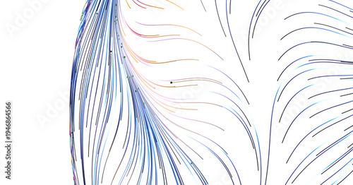 Abstract artwork featuring ...