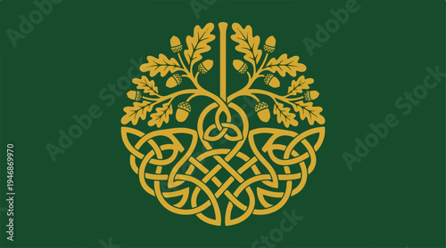 Celtic Tree of Life - A Symbol of Harmony and Growth.