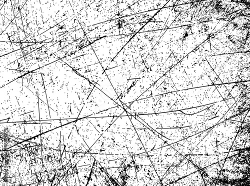 Fotografija scratched and dirty surface with many scratches and marks  grunge texture transp