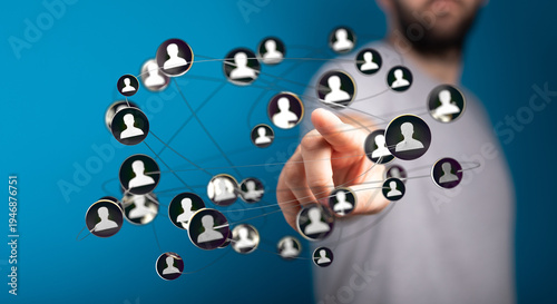 Concept of digital networki...
