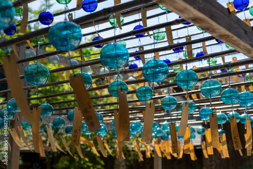 Wallpaper Mural 青色の風鈴 / Blue wind chimes Torontodigital.ca