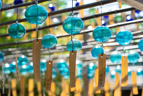 Wallpaper Mural 青色の風鈴 / Blue wind chimes Torontodigital.ca