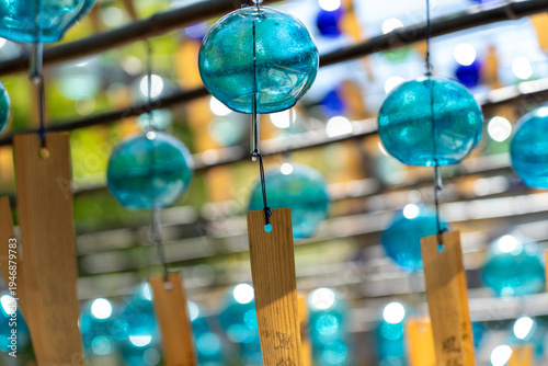 Wallpaper Mural 青色の風鈴 / Blue wind chimes Torontodigital.ca