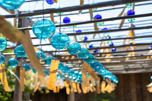 Wallpaper Mural 青色の風鈴 / Blue wind chimes Torontodigital.ca