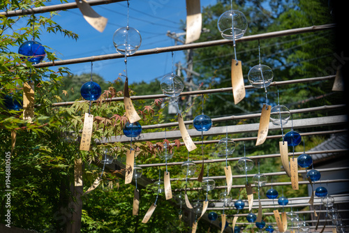 Wallpaper Mural 青色の風鈴 / Blue wind chimes Torontodigital.ca