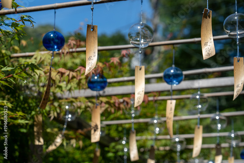 Wallpaper Mural 青色の風鈴 / Blue wind chimes Torontodigital.ca