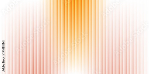 Ripple glass texture background, vertical ribbed gradient, soft blurred center. Modern abstract distortion surface, vector illustration