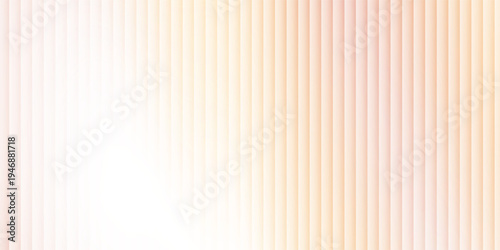 Ripple glass texture background, vertical ribbed gradient, soft blurred center. Modern abstract distortion surface, vector illustration