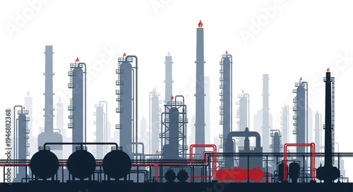 Industrial Factory Plant Facility.