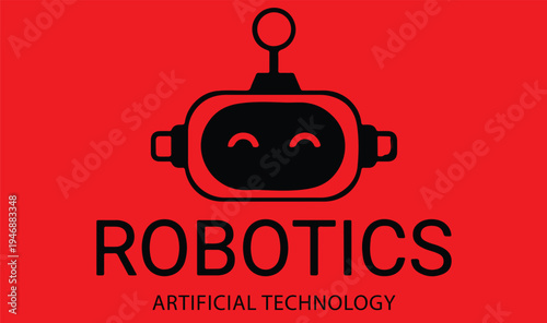 Artificial Intelligence and Technology Digital Logo Concept