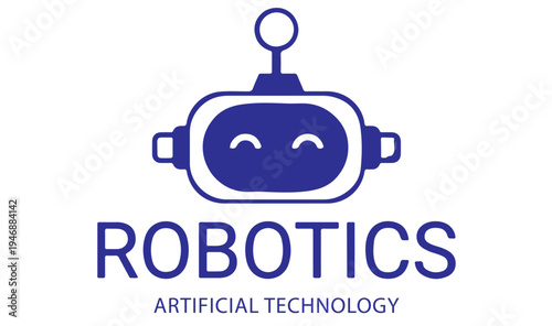 Artificial Intelligence and Technology Digital Logo Concept