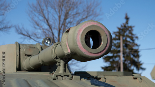 Obraz na plátne Detailed Military Equipment