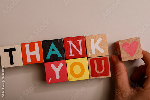 Heartfelt thank you message...