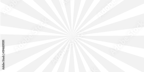 abstract gray white sun rays, retro styled comics book texture background, halftone illustration, pop art concept