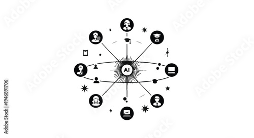 network of people connections social media