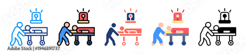 Emergency Help Icon Sheet Multiple Style Collection 