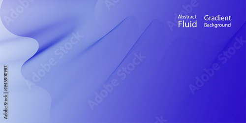 Abstract fluid dynamics exploring the aesthetic of liquid motion and gradient blues