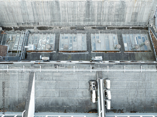 Aerial view of a building r...