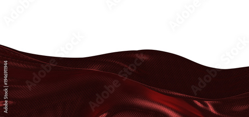 Abstract burgundy fabric wa...