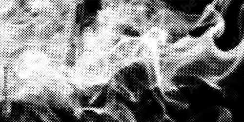 grunge Halftone white and black dots pattern and black gradient grunge texture background. Dotted line comic sport style vector illustration