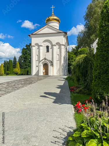 Wallpaper Mural The Transfiguration Church is a six-pillar, single-domed church of the Orthodox Spaso-Euphrosyne Monastery in Polotsk, Belarus, built in the mid-12th century Torontodigital.ca