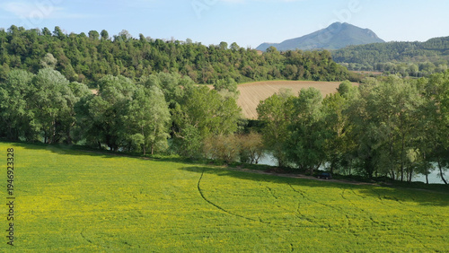 Civita Castellana with the Tiber River, near Rome