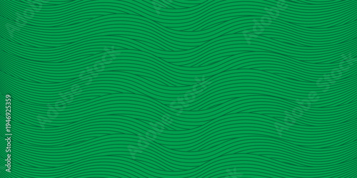 farm green banner, organic abstract background with fields. wavy green lines, natural organic products. ecology background. striped farmer green Pattern
