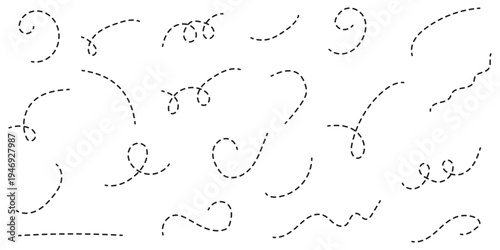 Zigzag arrow stripes design with dotted lines. eps 10.