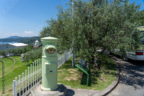 Wallpaper Mural 【小豆島】オリーブ色のポスト / 【Shodoshima】Olive colored mailbox Torontodigital.ca