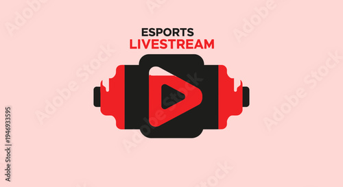Esports Livestream Emblem: Dynamic Design for Modern Gaming and Online Broadcasting