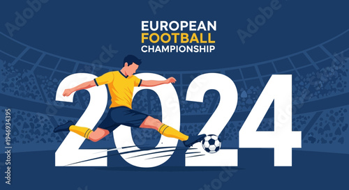 European Football Championship 2024: A Dynamic Illustration of Athletic Prowess and Sport