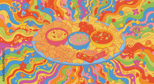 Vibrant Breakfast Plate with Coffee and Eggs.